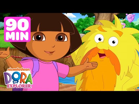 Grumpy Old Troll's Best Riddles & Games in Dora the Explorer! 🤔 90 Minutes | Dora & Friends