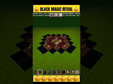 Unbelievable Halloween Minecraft Hacks - Black Magic Tricks!