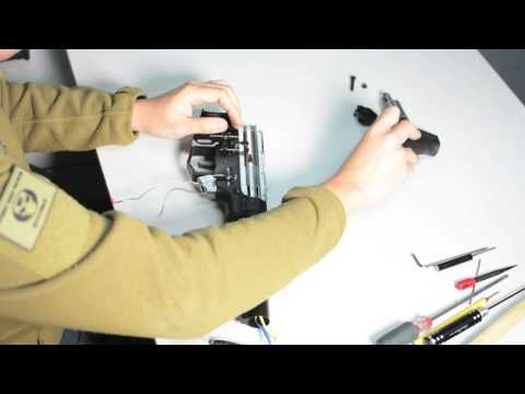 Remove Ambidextrous Gear Box from APS Phantom Extremis Rifle