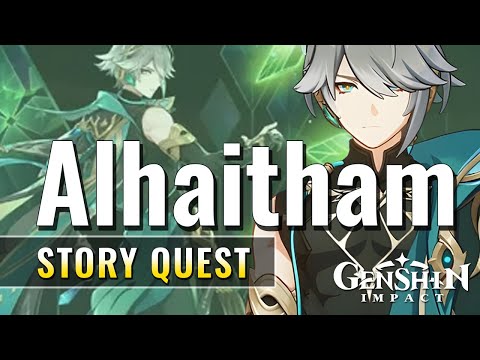 Alhaitham Story Quest Full | The Illusions Of The Mob Vultur Volans Chapter: Act I | Genshin Impact