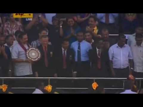 68th Bradby 2012: Award Ceremony - Trinity College Kandy vs. Royal College Colombo