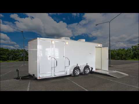 ADA +2 Shower Trailer / Portable Restrooms Combo Sierra Series