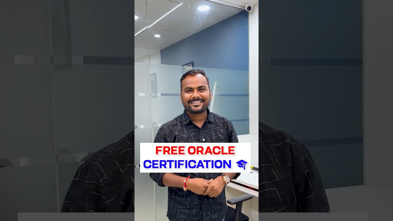 FREE Oracle Certification | AI, Data, Multicloud 🚀