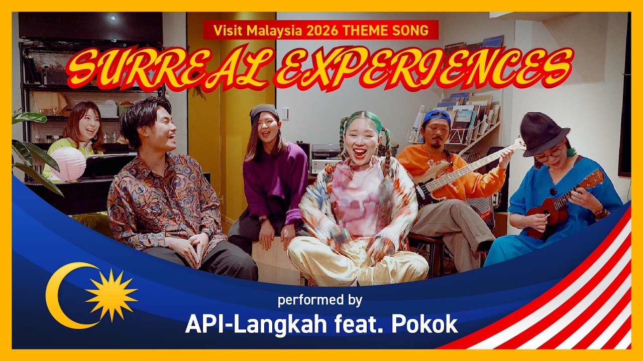 SURREAL EXPERIENCES (Visit Malaysia 2026) | Acoustic Cover by API-Langkah feat. Pokok