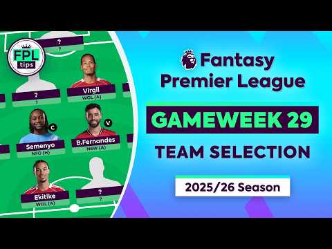 FPL GW29: TEAM SELECTION | Is Haaland a Sell? | Gameweek 29 | Fantasy Premier League 2025/26 Tips