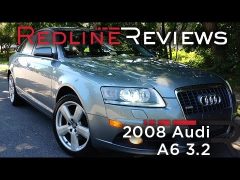 2008 Audi A6 3.2 Review, Walkaround, Exhaust & Test Drive