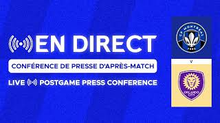 EN DIRECT - Conférence de presse d'après-match - Samedi 9 mai 2026
