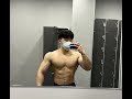 169cm / 78-9kg(공복) 벌크업 근황 #내추럴피지크