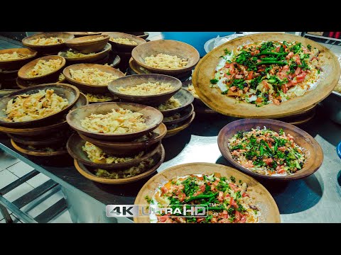 🇹🇯READY IN 3 MINUTES | TAJIKISTAN FOOD | QURUTOB PREPARATION | ASIAN PIZZA