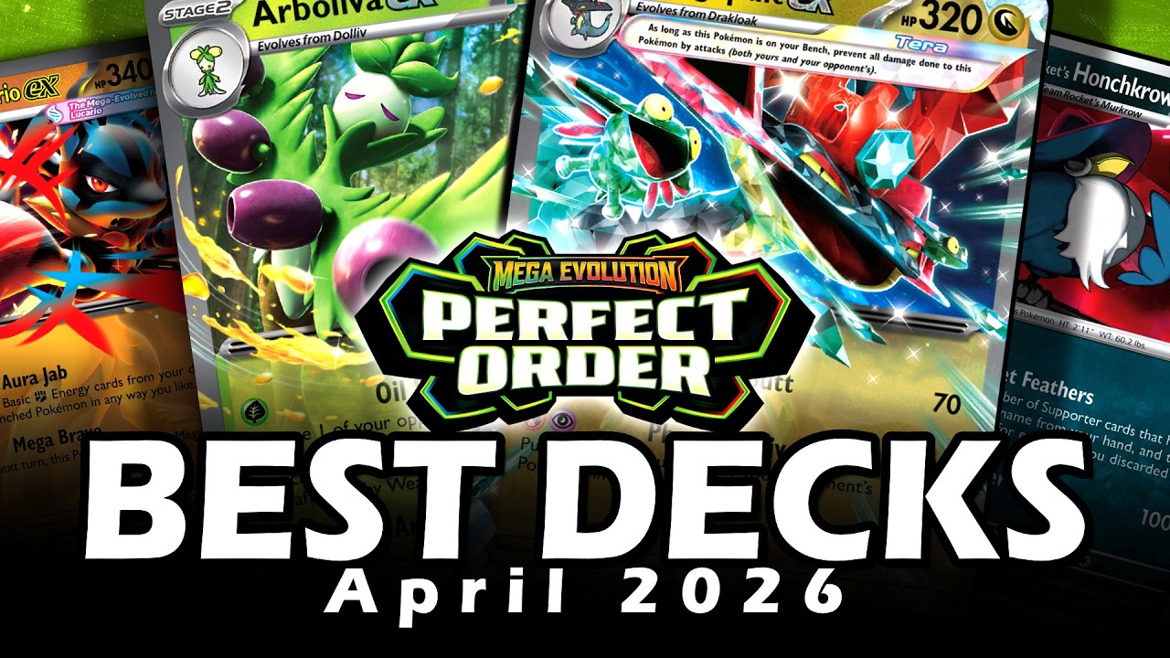 Top 10 Meta Decks in Pokémon TCG April 2026