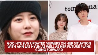 Goo Hye Sun Speaks in First TV Interview Since Her