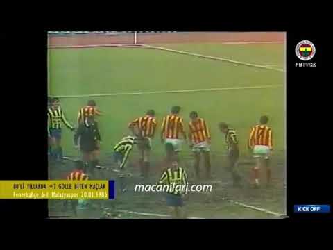 HD 20 01 1985   1984 1985 Turkish 1st League Matchday 18 Fenerbahçe 6 1 Malatyaspor
