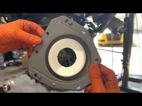 Audi B8 A4 2.0T Rear Main Seal Replacement (Engine Out)