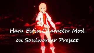 Soulworker Project few character previews and Cutscenes