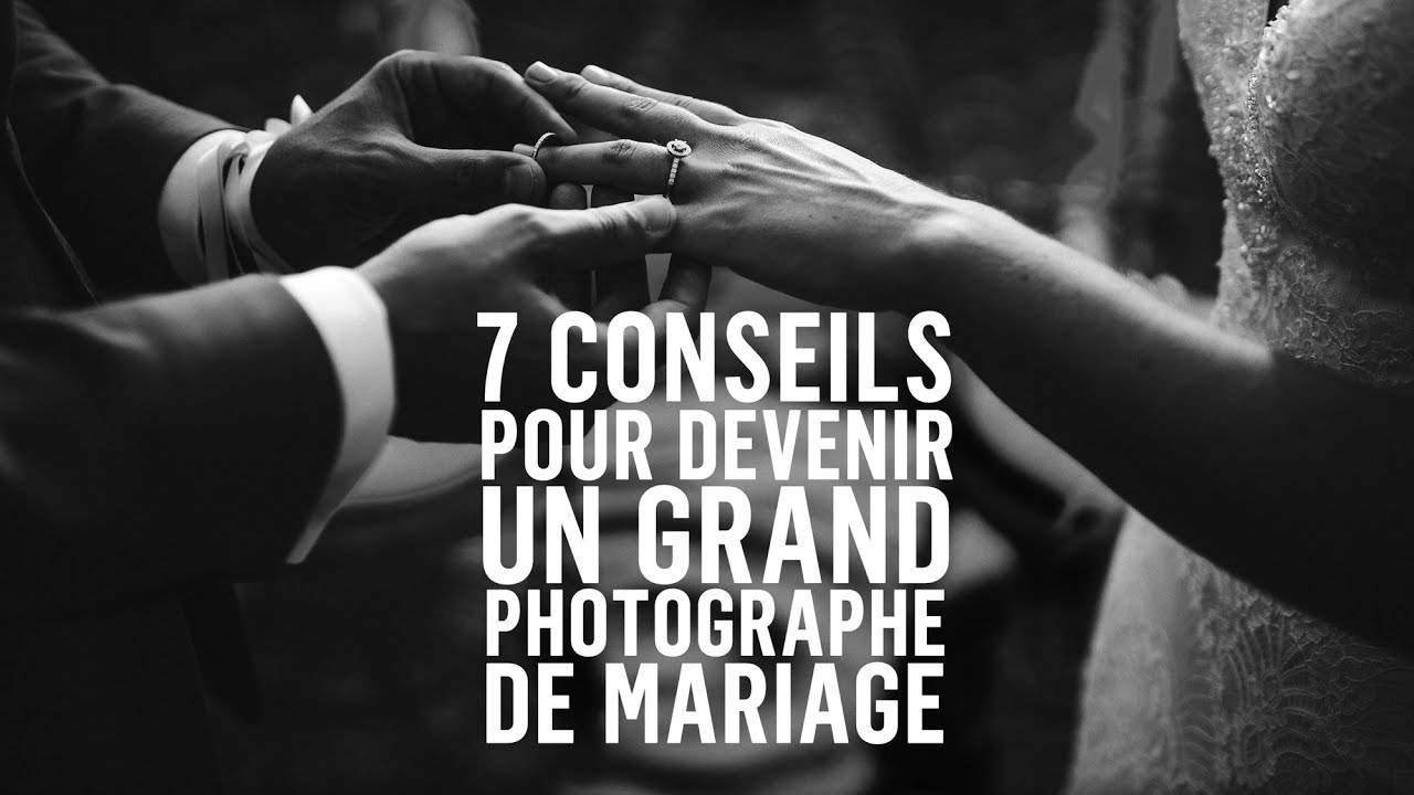 7 conseils pour devenir un grand photographe de mariage ! 👰🏻‍♀️🤵🏻📸