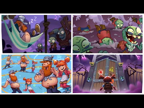 Plants Vs Zombies 3 Welcome To Zomburbia Story Day 1-6