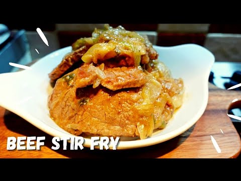 BEEF STIR FRY/ Mauritian Beef Stir Fry | La Viande Frire