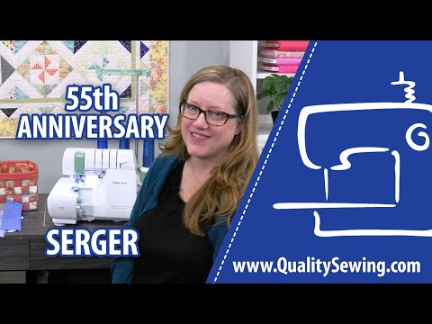 Baby Lock 55th Anniversary Special Edition Serger | Serger Machine Features