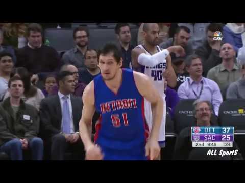 Boban Marjanovic Highlights vs Sacramento Kings - 8 pts. - 4 rebounds - 11.01.2017