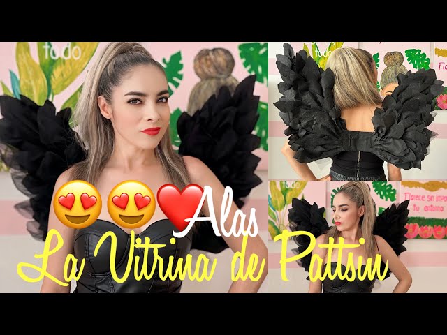 Vídeo relacionado con JIEBWCHA Alas de ángel para niñas, Accesorios de Cosplay de Halloween, Disfraz de alas de ángel, para coleccionistas, convenciones de cómics, de Disfraces, fabricación de películas, mascaradas
