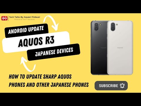 How To Upgrade Sharp Aquos R3,Sony,Fujitsu & Other Japanese Phones Explained In Urdu