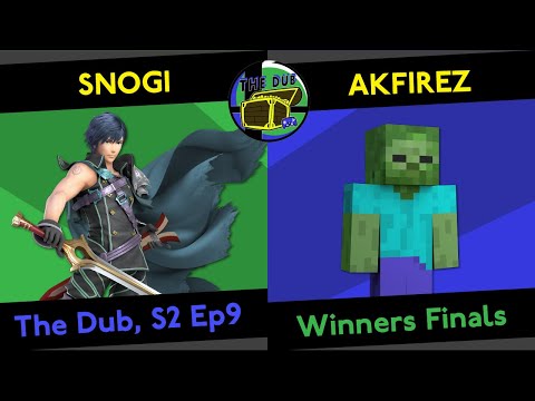 snogi (Chrom) vs AKFirez (Steve) - Winners Finals - The Dub, S2 Ep9 (SSBU Singles)