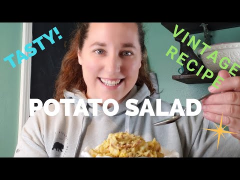 HOW TO MAKE POTATO SALAD WITH MAYONNAISE! Bonus French dressing recipe included!