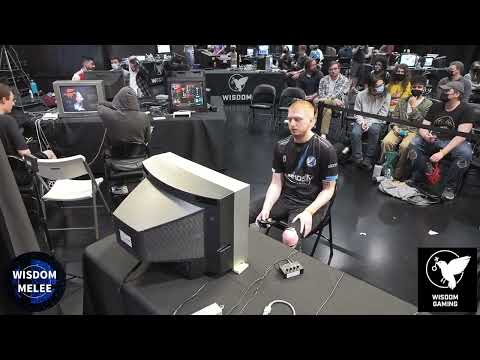 Wisdom Melee - Singles Top 8 Winners Semis: Ginger (Falco) vs KoDoRiN (Marth)