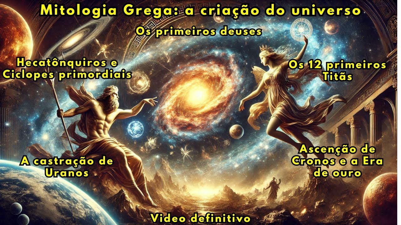 Do Caos ao Paraíso: A Fascinante Criação do Universo na Mitologia Grega  vídeo definitivo