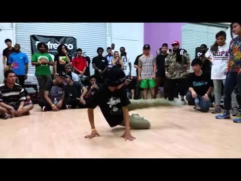 MyLinh vs. Darlene - 1v1 Bgirl Prelim - Temple Rock Volume 1