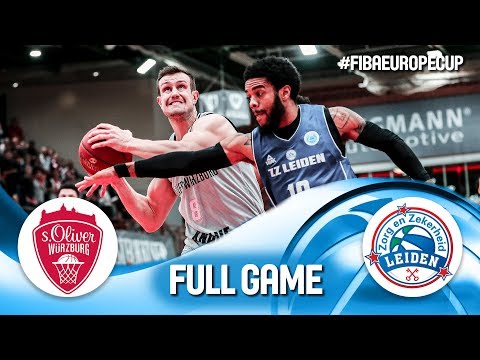 s.Oliver Würzburg v ZZ Leiden - Full Game - FIBA Europe Cup 2019