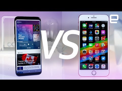 iPhone 8 vs Galaxy S8+