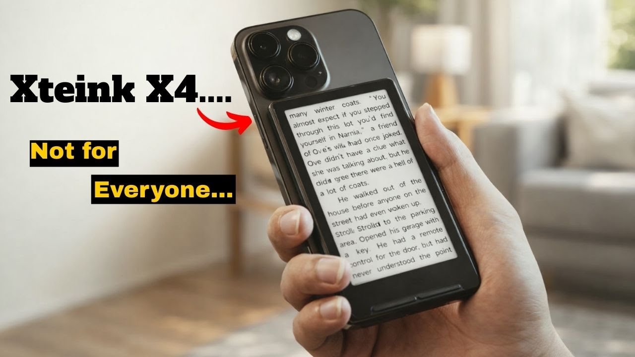 Xteink X4 Review: The Ultra-Thin Pocket E-Reader With BIG Trade-Offs!