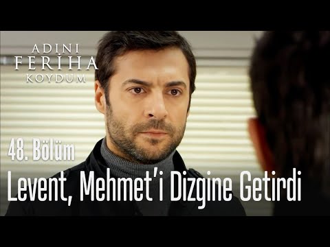 Levent, Mehmet'i dizgine getirdi - Adını Feriha Koydum 48. Bölüm