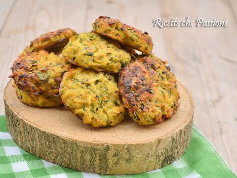 Rosti di patate e zucchine al Forno - Frittelle di verdure - Ricette che Passione