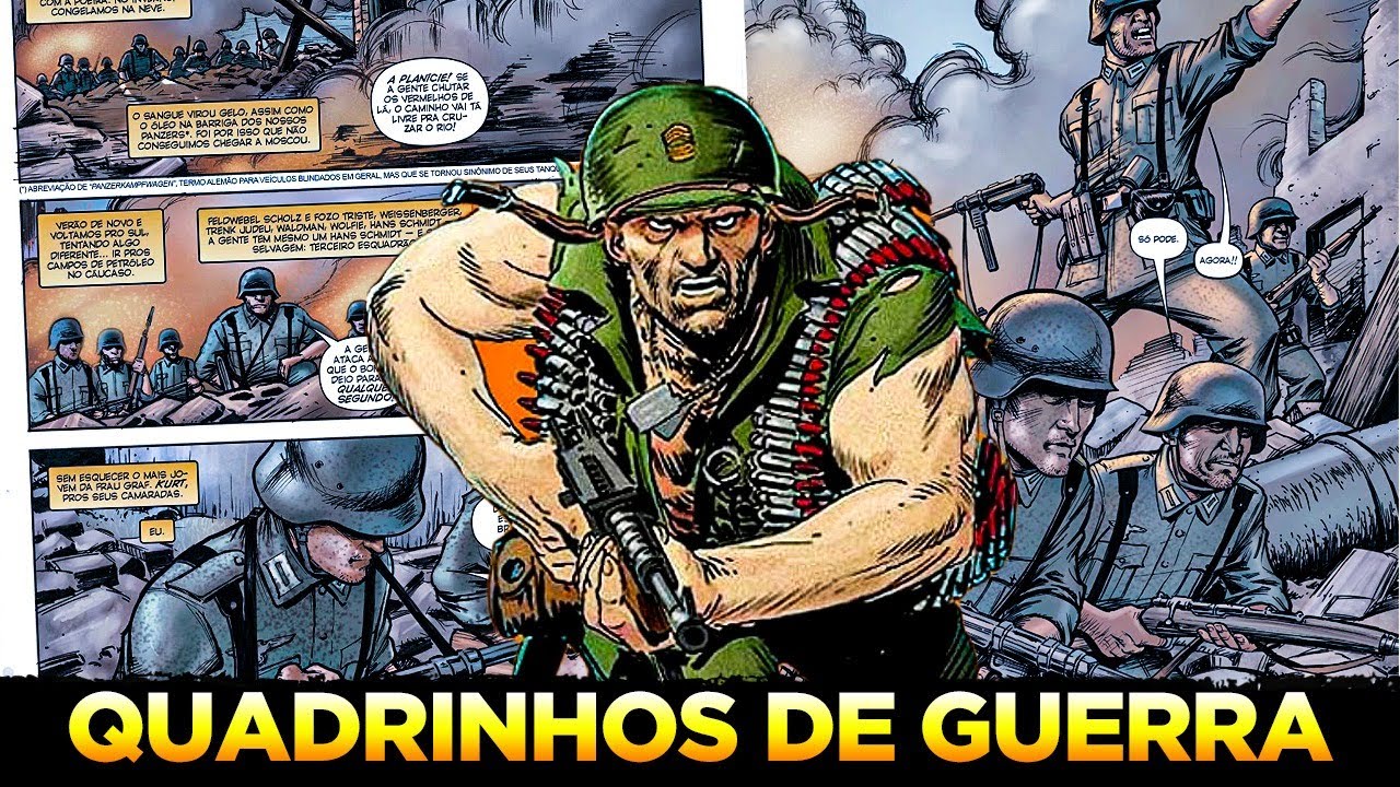 Watch Now QUADRINHOS DE GUERRA: A GUERRA NOS GIBIS - GUERRA E CULTURA - Viagem na Historia QUADRINHOS DE GUERRA: A GUERRA NOS GIBIS - GUERRA E CULTURA - Viagem na Historia