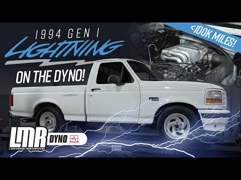 1994 Ford F-150 SVT Lightning Dyno: Rebuilt Engine & Mild Cam Makes Good Power