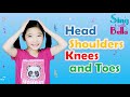 Head Shoulders Knees And Toes With Lyrics Kids Action Songs Sing With Bella