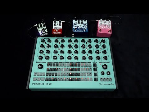 PĒRKONS HD-01 & EarthQuaker Devices sound demo