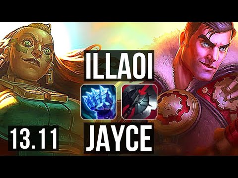 ILLAOI vs JAYCE (TOP) | 5/1/3, 400+ games | KR Master | 13.11