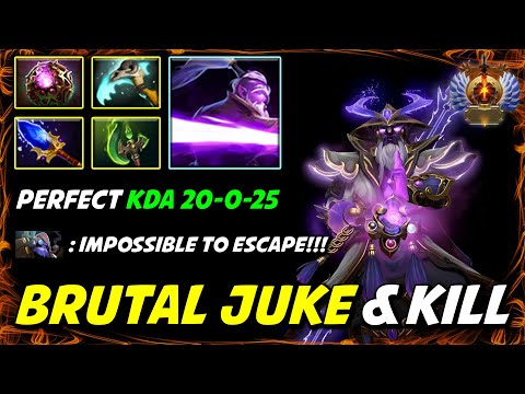 BRUTAL JUKE & KILL MID Void Spirit Perfect KD 20-0 With Aghs Scepter + Parasma 100% Dominate Tinker