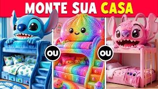 O Que Você Prefere...? Monte Sua Mansão de Bilionário 💖🤑🌈🏠