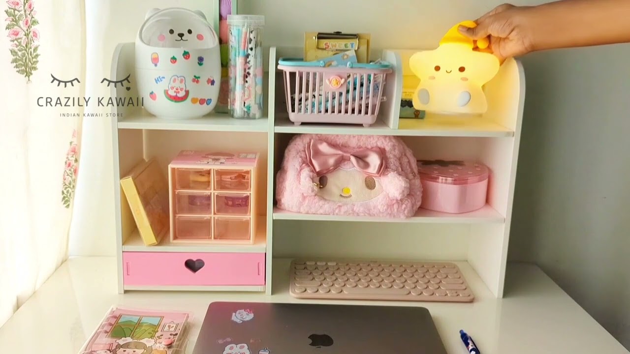 Kawaii Desk Organiser | Let's arrange desk space | CRAZILY KAWAII