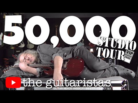 50K Subs Special 🎸 Guitaristas Studio Tour & Channel Update