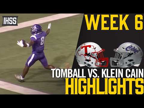Eyan Johnson's 5-TD Night Powers Klein Cain Past Tomball 55-38 in 15-6A Opener