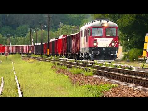 Marfare DB Schenker Freight Trains in Bratca, Bihor County (08 09 2012)
