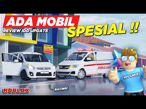 ADA MOBIL SPESIAL DAN AMBULAN BARU !! BOCORAN CDID VERSI REALISTIS UPDATE - Roblox Indonesia