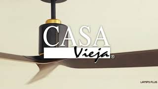1_Watch A Video About the Casa Vieja Avo Matte Black Indoor Ceiling Fan with Remote