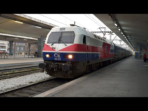 InterCity Rear Ride View Thessaloniki - Plati - [344]
