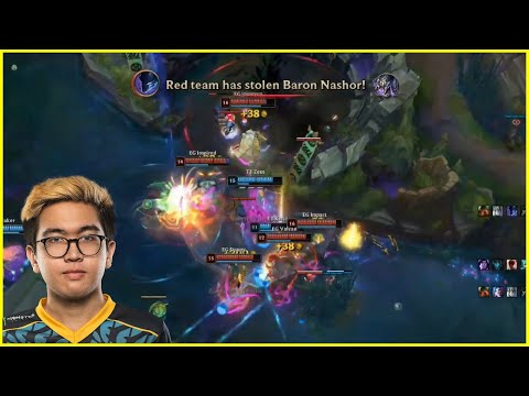 T1 learn not to do Baron VS EG DANNY